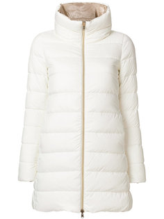 дутое пальто на молнии  Herno