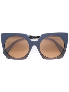oversized sunglasses Yohji Yamamoto