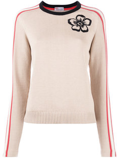 джемпер с цветочной вышивкой Red Valentino