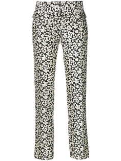 брюки с цветочным принтом  Dolce & Gabbana Vintage