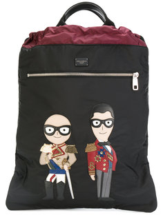 designer`s patch backpack Dolce & Gabbana