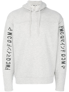 embroidered logo hoodie McQ Alexander McQueen