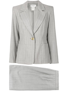 костюм в полоску с юбкой Yves Saint Laurent Vintage