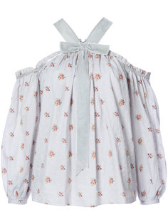 блузка с вышивкой Needle & Thread