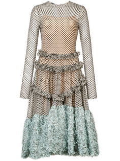 асимметричное платье-миди Jourden