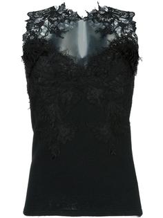 блузка с кружевными вставками  Ermanno Scervino