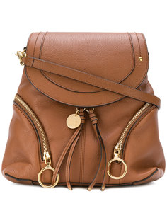 hoop flap backpack See By Chloé