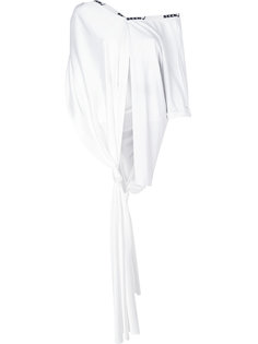 asymmetric knotted-hem top Seen?