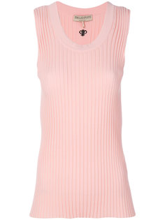 трикотажный топ в рубчик  Emilio Pucci