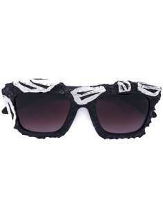 embellished square sunglasses Kuboraum