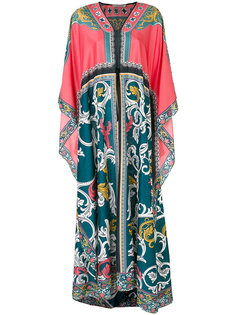 scroll pattern maxi dress Mary Katrantzou