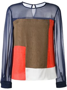 топ с рукавами реглан Diane Von Furstenberg