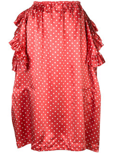 юбка в горошек с оборками  Comme Des Garçons Vintage