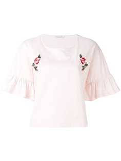 топ с вышивкой  Vivetta