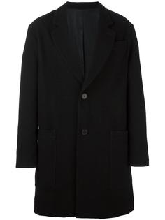 классическое пальто на две пуговицы Ami Alexandre Mattiussi