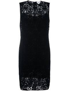 кружевное платье шифт  DKNY