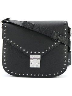 studded satchel bag MCM