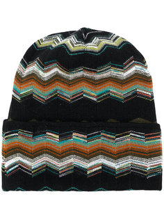 patterned beanie Missoni