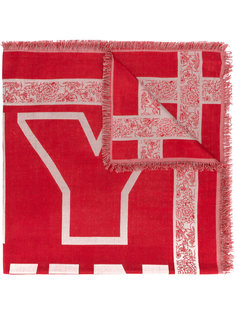 typography fringed scarf Twin-Set