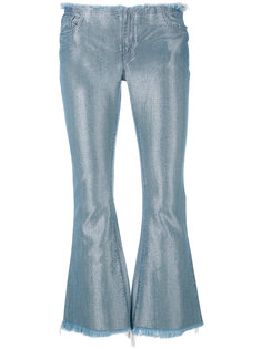 укороченные джинсы с отблеском Marquesalmeida Marquesalmeida