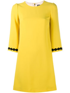 платье с кружевной отделкой  Dolce & Gabbana
