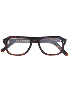 square frame glasses Cutler & Gross