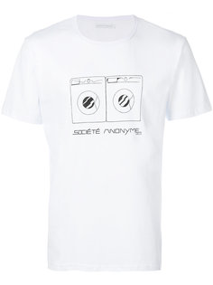 футболка со стиральной машинкой Société Anonyme