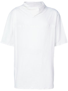 draped neck T-shirt Alchemy