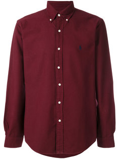 рубашка с вышивкой логотипа Polo Ralph Lauren
