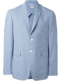 пиджак в мелкую клетку Thom Browne
