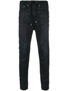 side stripe drop-crotch trousers Diesel Black Gold