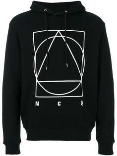 толстовка с геометрическим принтом McQ Alexander McQueen