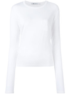 футболка с накладным карманом T By Alexander Wang