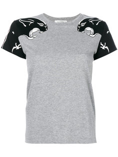 футболка с принтом пантеры  Valentino
