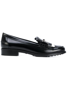 metallic plaque varnished loafers Tods Tod’S