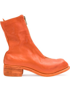front zip ankle boots Guidi