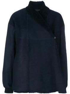 lined asymmetric coat  Drome