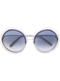 солнцезащитные очки в двойной оправе Chloé Eyewear