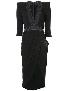 платье с запахом и поясом Zhivago