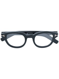 oval frame glasses Tom Ford Eyewear