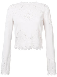 джемпер с вырезным узором Derek Lam 10 Crosby