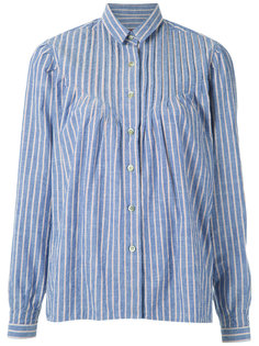 pleated shirt À La Garçonne