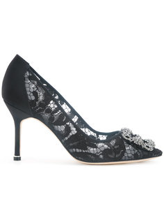 кружевные туфли-лодочки Hangisi Manolo Blahnik