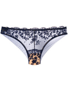 floral embroidery thong I.D.Sarrieri