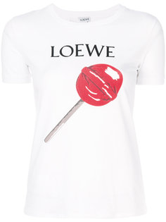 футболка с изображением леденца Loewe