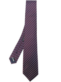 плетеный галстук в полоску Giorgio Armani