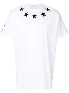 футболка кроя Columbian Givenchy