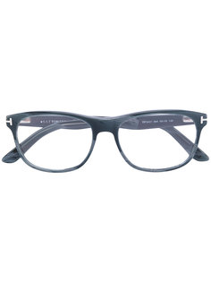 очки в квадратной оправе Tom Ford Eyewear
