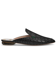 мюли Beya из кожи аллигатора Nicholas Kirkwood