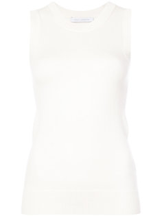 ribbed knitted tank top Sally Lapointe